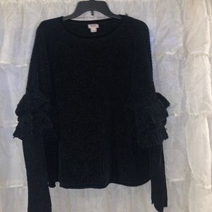 Chenille sweater